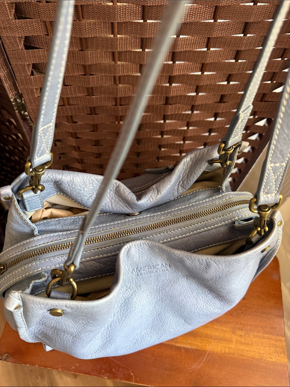 American Leather Co. Lenox Satchel - Picture 10 of 17